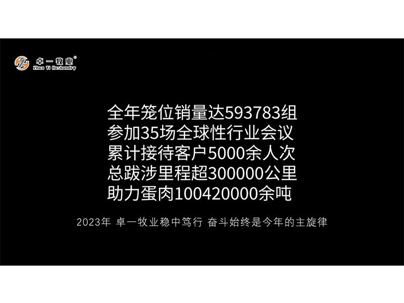 卓一牧業(yè) | 年歲開啟，共赴新程